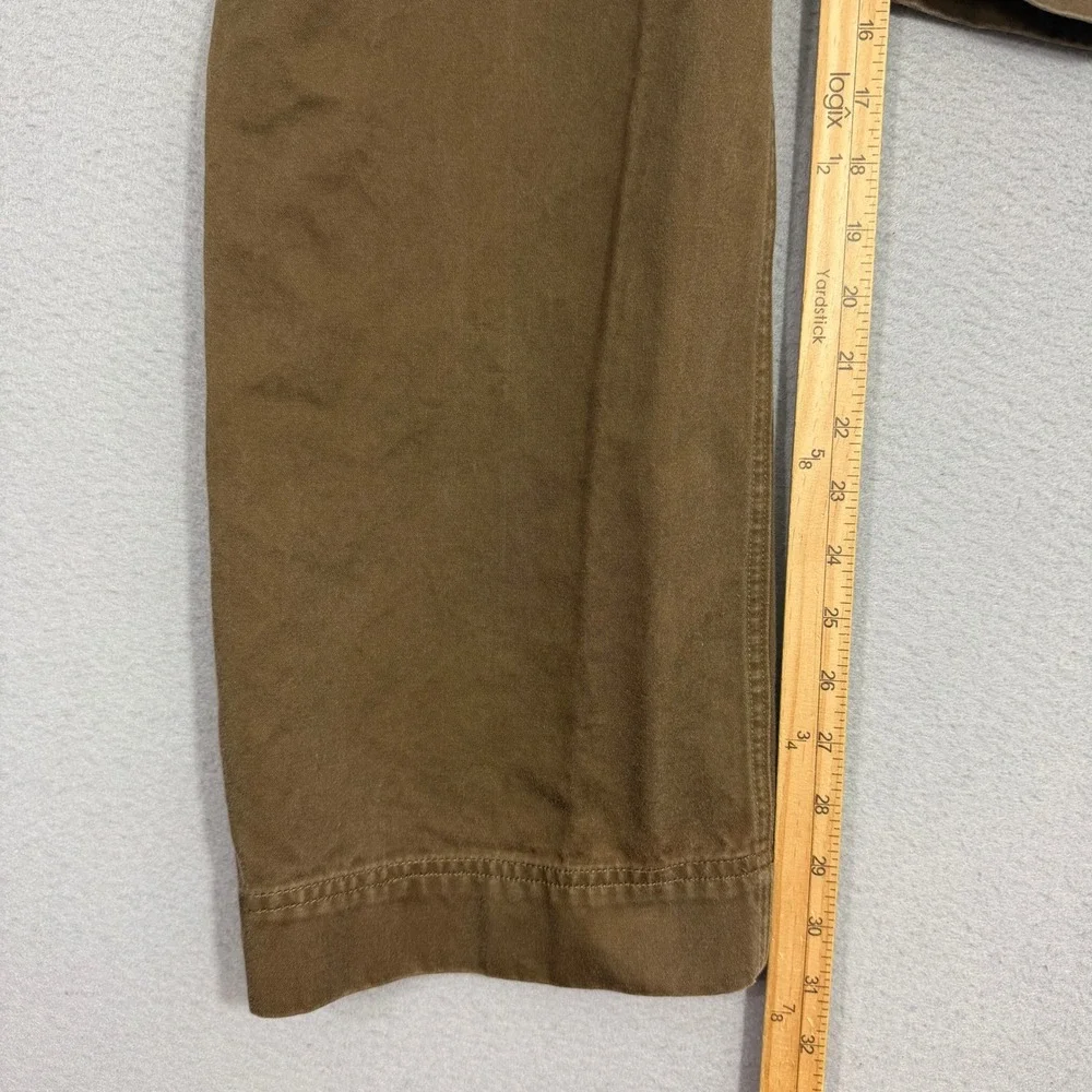 Vintage Banana Republic Pants Mens 32x32 Brown Chino Military Baker Army 2001